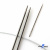 Спицы для вязания металлические d-2.5 мм круговые на тросике 53 см - купить в Москве. Цена: 53.90 руб.
