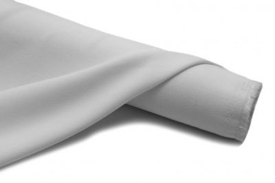 Костюмная ткань с вискозой "Бриджит", 210 гр/м2, шир.150см, цвет белый - купить в Москве. Цена 570.73 руб.