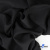 Ткань плательная Креп Рибера, 100% полиэстер,120 гр/м2, шир. 150 см, цв. Чёрный - купить в Москве. Цена 142.30 руб.