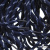Шнурки #107-19, круглые 130 см, двухцветные цв.тём.синий/белый - купить в Москве. Цена: 22.14 руб.
