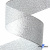 Лента металлизированная "ОмТекс", 50 мм/уп.22,8+/-0,5м, цв.- серебро - купить в Москве. Цена: 149.71 руб.
