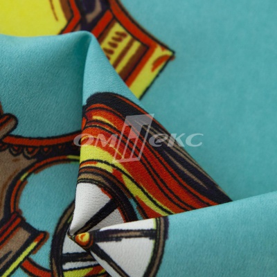 Плательная ткань "Фламенко" 16.2, 80 гр/м2, шир.150 см, принт этнический - купить в Москве. Цена 241.49 руб.