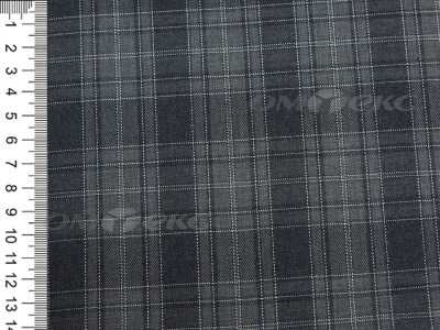 Ткань костюмная клетка 25235 2003, 185 гр/м2, шир.150см, цвет серый/сер - купить в Москве. Цена 