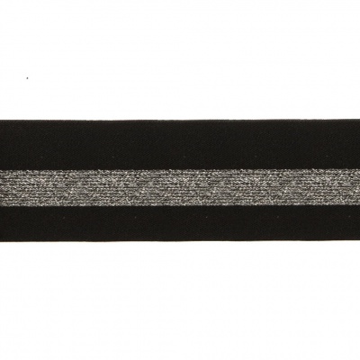 #2/6-Лента эластичная вязаная с рисунком шир.52 мм (45,7+/-0,5 м/бобина) - купить в Москве. Цена: 69.33 руб.