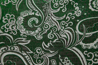 Ткань костюмная жаккард, 135 гр/м2, шир.150см, цвет зелёный№4 - купить в Москве. Цена 441.94 руб.