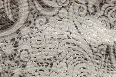 Ткань костюмная жаккард №10, 140 гр/м2, шир.150см, цвет св.серебро - купить в Москве. Цена 383.29 руб.