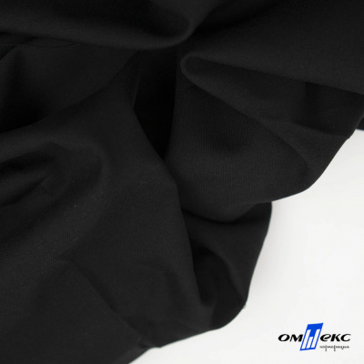 Ткань костюмная "Матте" 80% P, 16% R, 4% S, 170 г/м2, шир.150 см, цв-черный #1 - купить в Москве. Цена 372.90 руб.