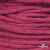 Шнур плетеный d-6 мм, 70% хлопок 30% полиэстер, уп.90+/-1 м, цв.1068-фуксия - купить в Москве. Цена: 588 руб.