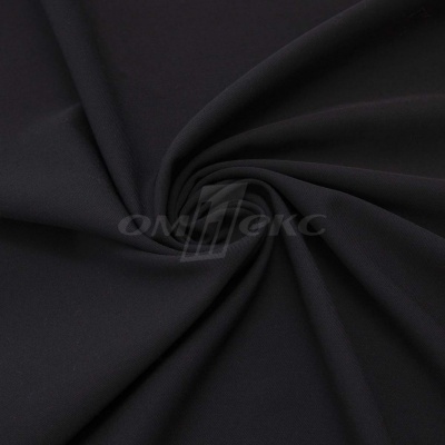 Ткань костюмная "Меган", 78%P 18%R 4%S, 205 г/м2 ш.150 см, цв-черный (Black) - купить в Москве. Цена 392.32 руб.