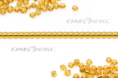 Бисер (SL) 11/0 ( упак.100 гр) цв.22 - золото - купить в Москве. Цена: 53.34 руб.