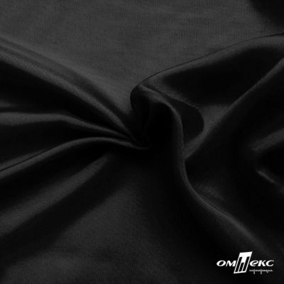 Ткань подкладочная Таффета 210Т, Black / чёрный, 67 г/м2, антистатик, шир.150 см - купить в Москве. Цена 45.20 руб.