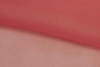 Портьерный капрон 15-1621, 47 гр/м2, шир.300см, цвет т.розовый - купить в Москве. Цена 137.27 руб.