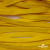 Шнур плетеный (плоский) d-12 мм, (уп.90+/-1м), 100% полиэстер, цв.269 - жёлтый - купить в Москве. Цена: 8.62 руб.