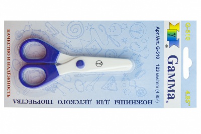 Ножницы G-510 детские 123 мм - купить в Москве. Цена: 137.45 руб.