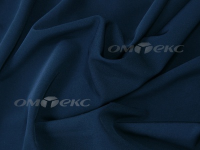 Ткань костюмная 25296 11299, 221 гр/м2, шир.150см, цвет т.синий - купить в Москве. Цена 