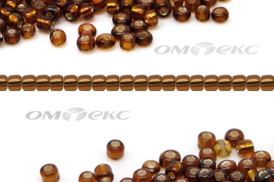 Бисер (SL) 11/0 ( упак.100 гр) цв.53 - коричневый - купить в Москве. Цена: 53.34 руб.
