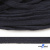 Шнур плетеный d-8 мм плоский, 70% хлопок 30% полиэстер, уп.85+/-1 м, цв.1010-т.синий - купить в Москве. Цена: 735 руб.