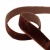 Лента бархатная нейлон, шир.12 мм, (упак. 45,7м), цв.120-шоколад - купить в Москве. Цена: 392 руб.