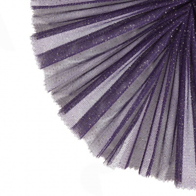 Сетка Глиттер, 24 г/м2, шир.145 см., пурпурный - купить в Москве. Цена 117.24 руб.