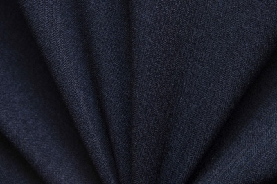 Ткань костюмная 25388 2009, 207 гр/м2, шир.150см, цвет т.синий - купить в Москве. Цена 353.07 руб.