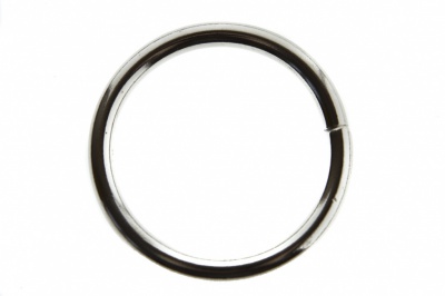 Кольцо металлическое d-38 мм, цв.-никель - купить в Москве. Цена: 4.89 руб.