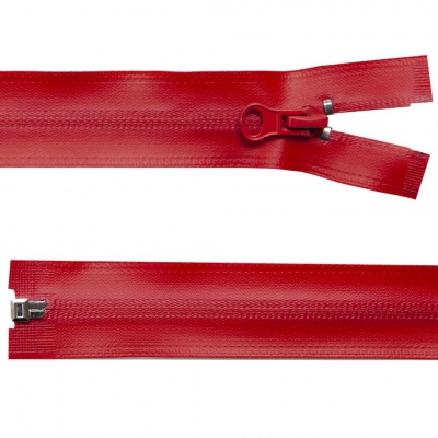 Молния водонепроницаемая PVC Т-7, 90 см, разъемная, цвет (820) красный - купить в Москве. Цена: 61.18 руб.