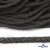Шнур плетеный d-6 мм круглый, 70% хлопок 30% полиэстер, уп.90+/-1 м, цв.1088-т.серый - купить в Москве. Цена: 588 руб.