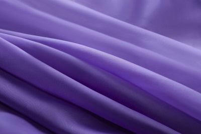 Портьерный капрон 19-3748, 47 гр/м2, шир.300см, цвет фиолетовый - купить в Москве. Цена 137.27 руб.