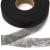 Прокладочная лента (паутинка) DF23, шир. 15 мм (боб. 100 м), цвет чёрный - купить в Москве. Цена: 1.13 руб.