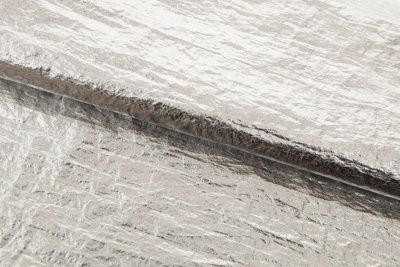 Текстильный материал "Диско"#1805 с покрытием РЕТ, 40гр/м2, 100% полиэстер, цв.2-серебро - купить в Москве. Цена 444.86 руб.