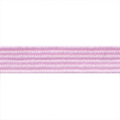 Резиновые нити с текстильным покрытием, шир. 6 мм ( упак.30 м/уп), цв.- 80-розовый - купить в Москве. Цена: 155.22 руб.