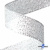 Лента металлизированная "ОмТекс", 25 мм/уп.22,8+/-0,5м, цв.- серебро - купить в Москве. Цена: 96.64 руб.