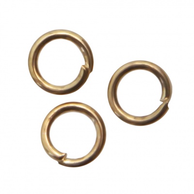 Кольцо  соединительное для бижутерии 4 мм, цв.-золото - купить в Москве. Цена: 0.41 руб.