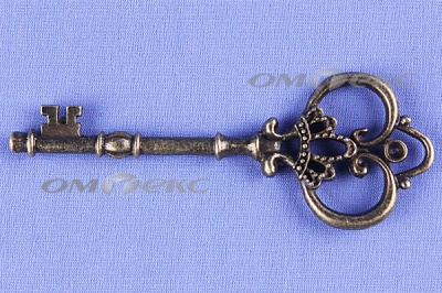 Декоративный элемент для творчества из металла "Ключ"8,5 см  - купить в Москве. Цена: 26.66 руб.