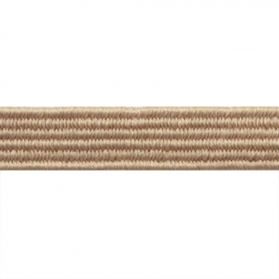 Резиновые нити с текстильным покрытием, шир. 6 мм ( упак.30 м/уп), цв.- 97-бежевый - купить в Москве. Цена: 152.05 руб.