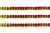 Пайетки "ОмТекс" на нитях, CREAM, 6 мм С / упак.73+/-1м, цв. 96 - красный - купить в Москве. Цена: 484.77 руб.