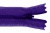 Молния потайная Т3 866, 20 см, капрон, цвет фиолетовый - купить в Москве. Цена: 5.27 руб.