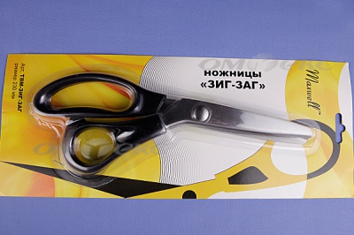 Ножницы ЗИГ-ЗАГ "MAXWELL" 230 мм - купить в Москве. Цена: 1 041.25 руб.
