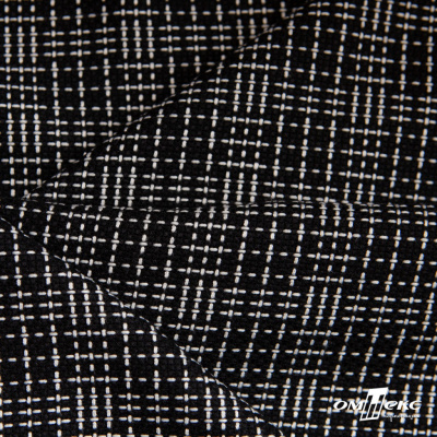 Ткань костюмная "Гарсия" 80% P, 18% R, 2% S, 335 г/м2, шир.150 см, Цвет черный - купить в Москве. Цена 669.66 руб.