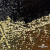 Трикотажное полотно, Сетка с пайетками, шир.130 см, #315, цв.-чёрный/золото - купить в Москве. Цена 693.39 руб.
