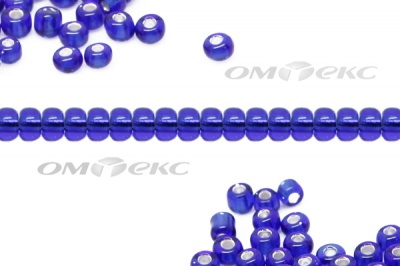 Бисер (SL) 11/0 ( упак.100 гр) цв.28 - синий - купить в Москве. Цена: 53.34 руб.