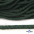 Шнур плетеный d-6 мм, 70% хлопок 30% полиэстер, уп.90+/-1 м, цв.1083-тём.зелёный - купить в Москве. Цена: 588 руб.