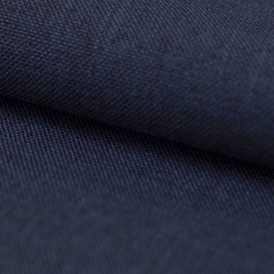Ткань костюмная габардин "Меланж" 6095B, 172 гр/м2, шир.150см, цвет т.синий/Navy - купить в Москве. Цена 284.20 руб.