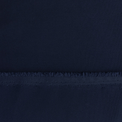 Костюмная ткань "Элис", 220 гр/м2, шир.150 см, цвет т.синий - купить в Москве. Цена 308 руб.