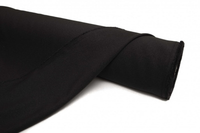 Ткань костюмная 24880 2022, 220 гр/м2, шир.150см, цвет чёрный - купить в Москве. Цена 446.45 руб.