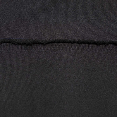Ткань костюмная 21010 2044, 225 гр/м2, шир.150см, цвет черный - купить в Москве. Цена 390.73 руб.