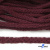 Шнур плетеный d-6 мм круглый, 70% хлопок 30% полиэстер, уп.90+/-1 м, цв.1070-бордовый - купить в Москве. Цена: 588 руб.